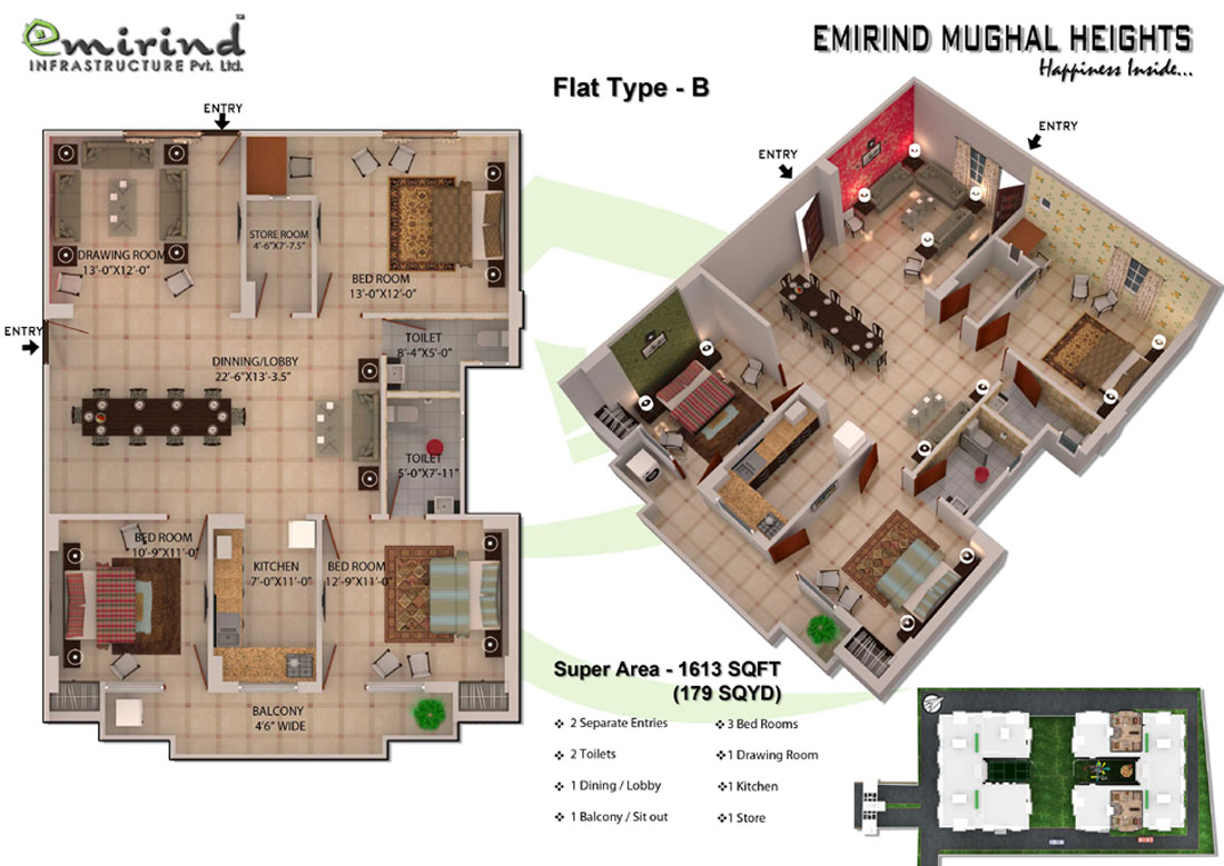 Emirind Mughal Heights