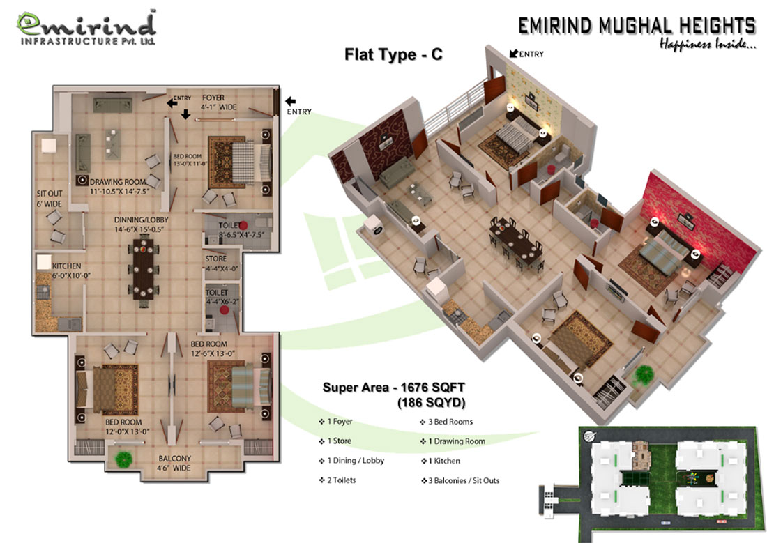 Emirind Mughal Heights