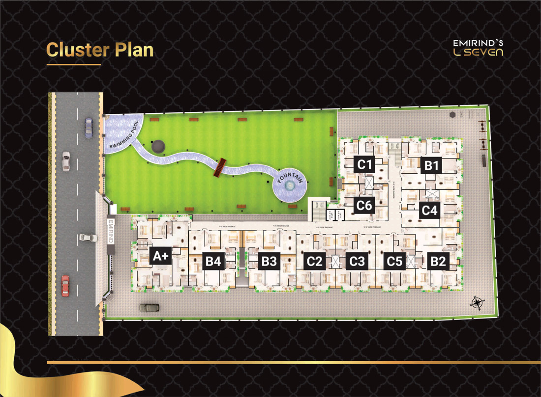 L Seven Typical Floor Plan