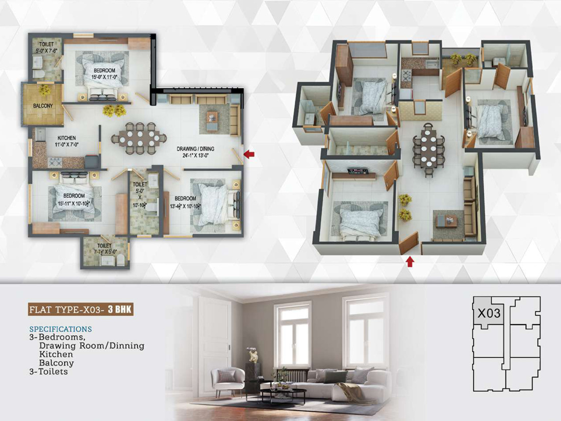 Apartment for Sale in Aligarh