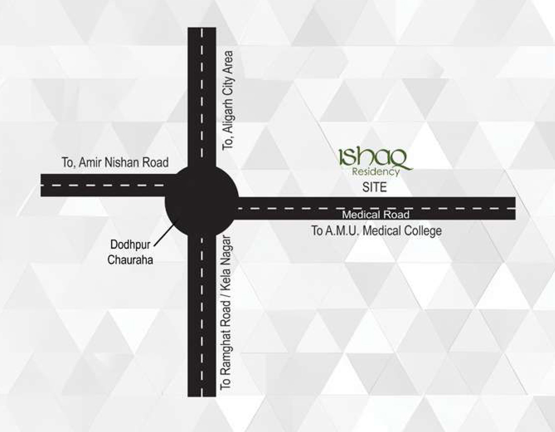Ishaq Residency Site Map