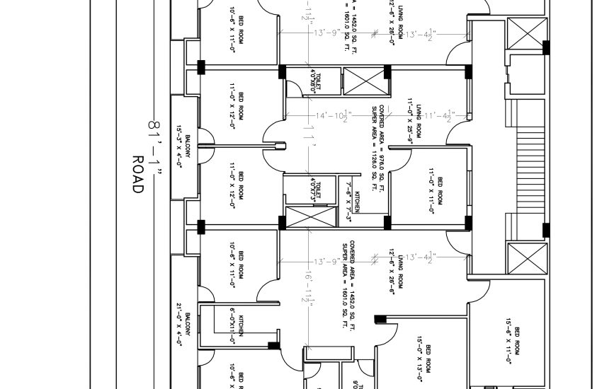 Nazeer Homes Typical Floor Plan